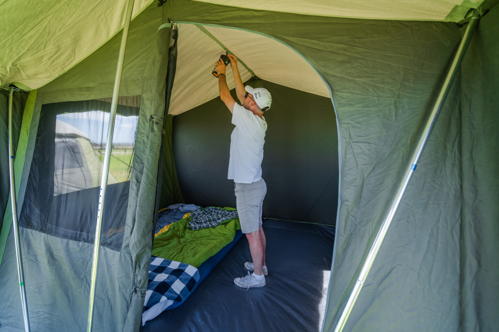 KC070 260 kiwi camping kakapo 5 canvas tent interior 3