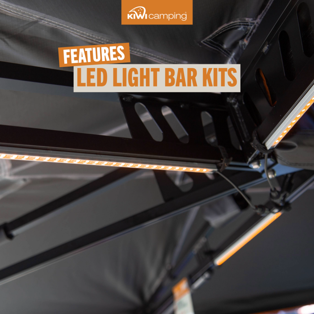 kiwi camping led light bar kits walkthrough video