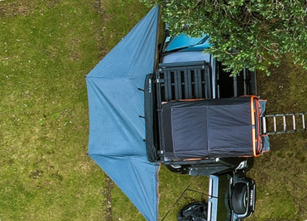 kiwi camping tuatara 180 degree awning