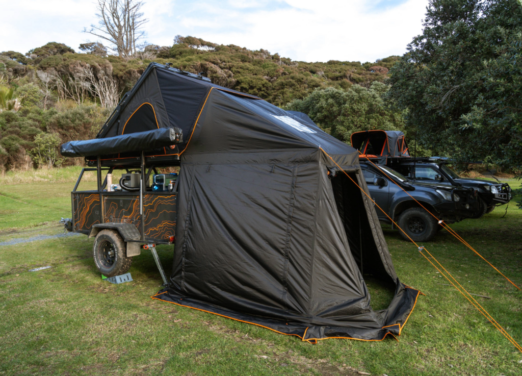 kiwi camping tuatara peak annex room