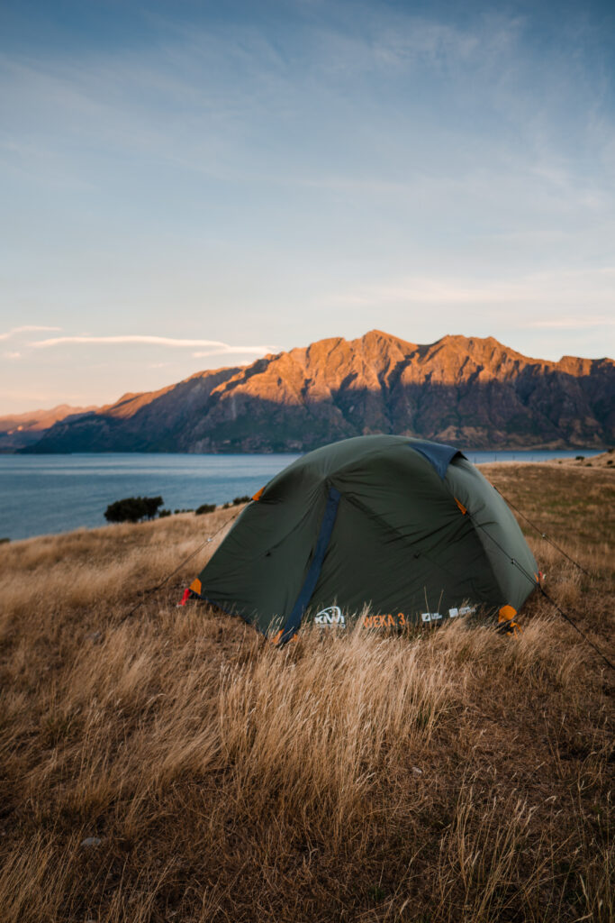 kiwi camping weka 3 hiker tent lifestyle