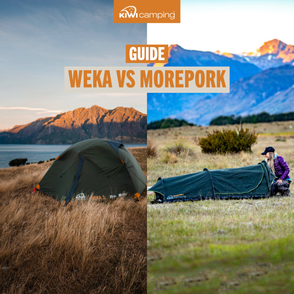 kiwi camping weka vs morepork guide