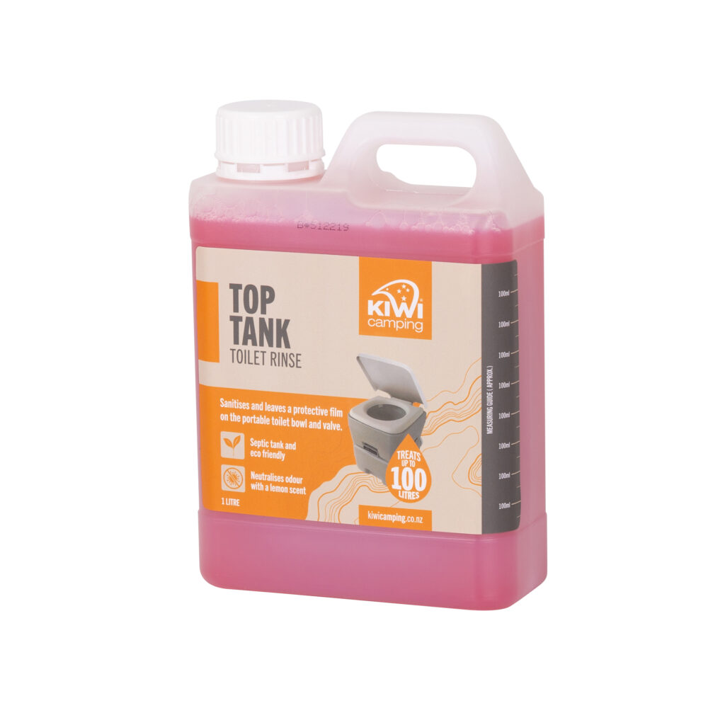 kc082 001 kiwi camping toilet chemical 1L top tank angle LRG